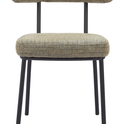 Kede Dining Chair (Set of 2) Green Tweed Chairs TriadCommerceInc