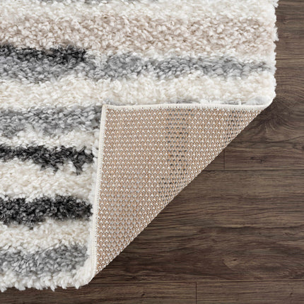 Zoya Irregular Striped Area Rug Rugs TriadCommerceInc