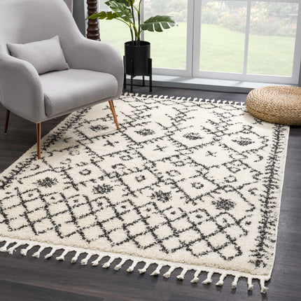 Godalming Plush Area Rug Rugs TriadCommerceInc 5'3" x 7'3" Rectangle