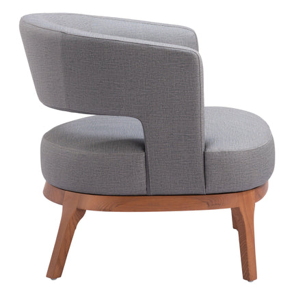 Penryn Accent Chair Slate Gray Chairs TriadCommerceInc