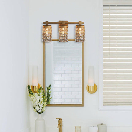 3-Light Modern Golden Wall Light for Elegant Spaces Home Decor > Lighting > Wall Lighting > Wall Sconces TriadCommerceInc