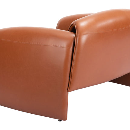 Horten Accent Chair Brown Chairs TriadCommerceInc