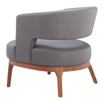 Penryn Accent Chair Slate Gray Chairs TriadCommerceInc