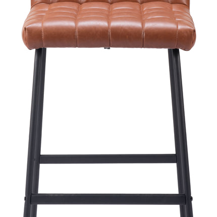 Pago Barstool (Set of 2) Brown Barstools TriadCommerceInc