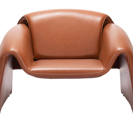 Horten Accent Chair Brown Chairs TriadCommerceInc