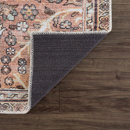 Flat Pile Urpi Red Washable Rug - Clearance Rugs TriadCommerceInc