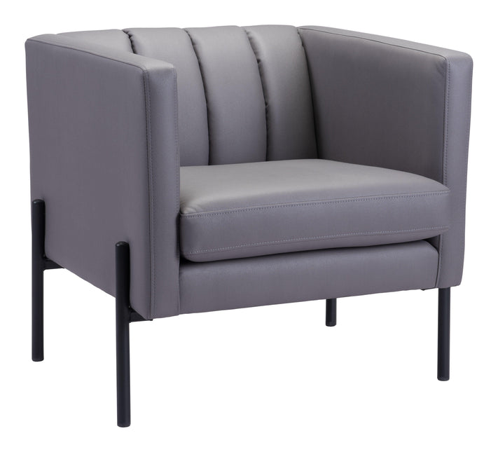 Jess Accent Chair Gray Chairs TriadCommerceInc Default Title