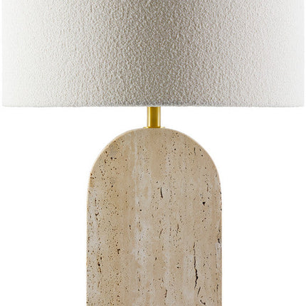 Deborah Modern Beige Table Lamp Home Decor > Lighting > Lamp > Table Lamps TriadCommerceInc 24"H x 16"W x 16"D