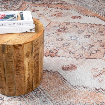 Arncliffe Vintage Flat Pile Washable Rug Rugs TriadCommerceInc