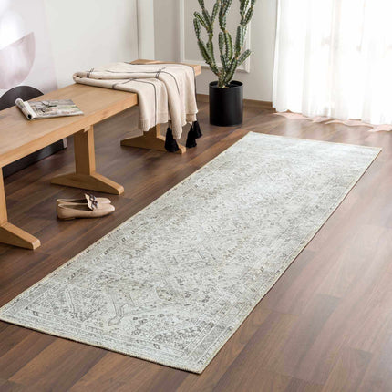 Barny Sage Flat Pile Washable Rug Rugs TriadCommerceInc 2'7" x 7'10" Runner