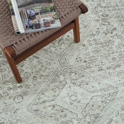 Barny Sage Flat Pile Washable Rug Rugs TriadCommerceInc