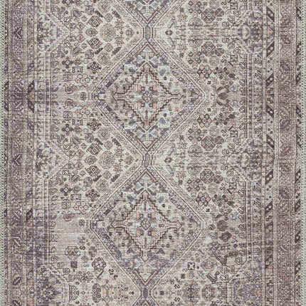 Barny Tan Flat Pile Washable Rug Rugs TriadCommerceInc