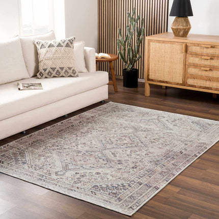 Barny Tan Flat Pile Washable Rug Rugs TriadCommerceInc