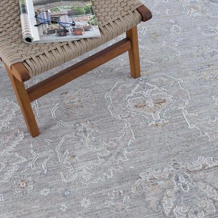Tahmoor Gray Statement Rug - Clearance Rugs TriadCommerceInc