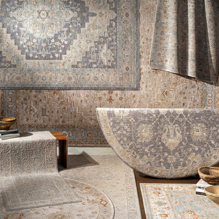 Monterey Gray Persian Rug - Clearance Rugs TriadCommerceInc