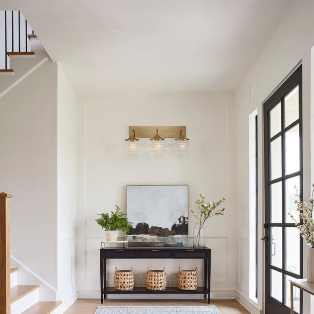 Modern 3-Light Golden Wall Light Home Decor > Lighting > Wall Lighting > Wall Sconces TriadCommerceInc