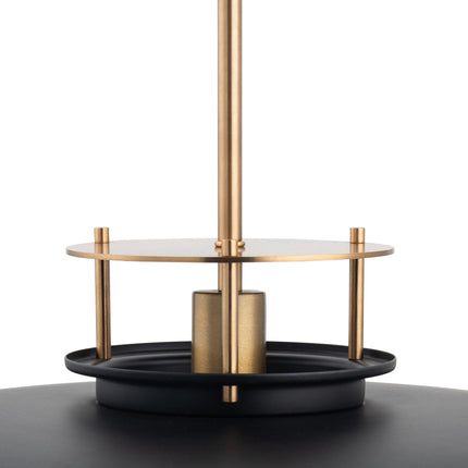 Beacon 1-Light Modern Gold & Black Pendant Light 20-Inch Home Decor > Lighting > Ceiling Lights > Pendant Lights TriadCommerceInc
