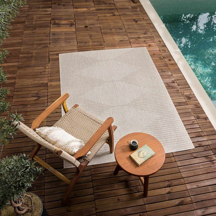 Stephan Beige Outdoor Rug Rugs TriadCommerceInc
