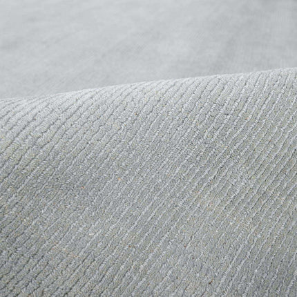 Brockton Solid Wool Area Light Gray Rug Rugs TriadCommerceInc