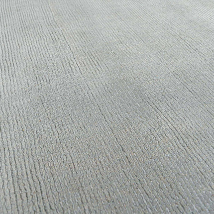 Brockton Solid Wool Area Light Gray Rug Rugs TriadCommerceInc