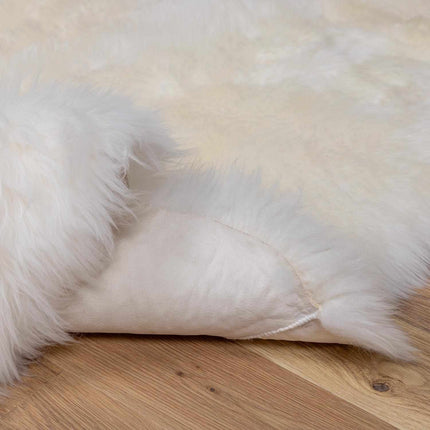 Premium White Soft Sheepskin Rug Rugs TriadCommerceInc