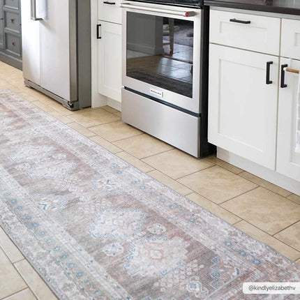 Baltinglass Flat Pile Washable Rug Rugs TriadCommerceInc 2'7" x 10' Runner