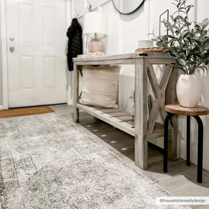 Hera Olive Flat Pile Washable Rug Rugs TriadCommerceInc