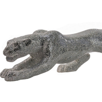 Boli Panther Sculpture // Glass and Chrome Sculpture TriadCommerceInc