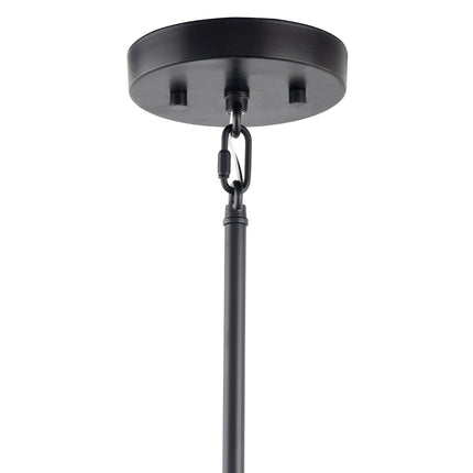 Caboche Mid-Century Modern Black Dimmable 6-Light Chandelier Home Decor > Lighting > Ceiling Lights > Chandelier TriadCommerceInc