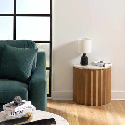 Canayan Black and Natural Resin Table Lamp Home Decor > Lighting > Lamp > Table Lamps TriadCommerceInc