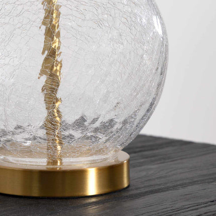 Ciel Contemporary Glass Textured Table Lamp Home Decor > Lighting > Lamp > Table Lamps TriadCommerceInc