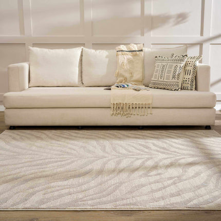 Beige Manteca Zebra Print Area Rug Rugs TriadCommerceInc