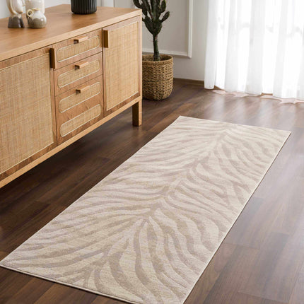 Beige Manteca Zebra Print Area Rug Rugs TriadCommerceInc