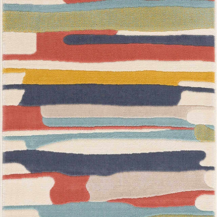 Southfields Colorful Modern Area Carpet Rugs TriadCommerceInc 2'7" x 7'3" Runner