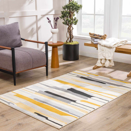 Southfields Mustard Area Rug Rugs TriadCommerceInc 3'11" x 5'7" Rectangle