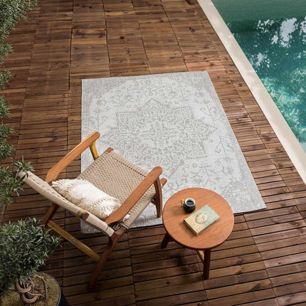 Beige Kilmacolm Outdoor Rug Rugs TriadCommerceInc