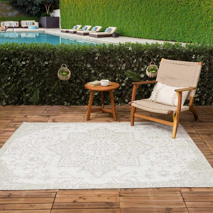 Beige Kilmacolm Outdoor Rug Rugs TriadCommerceInc