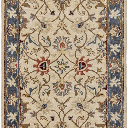 Cherryfield 1125 Yellow&Sage Wool Rug Rugs TriadCommerceInc
