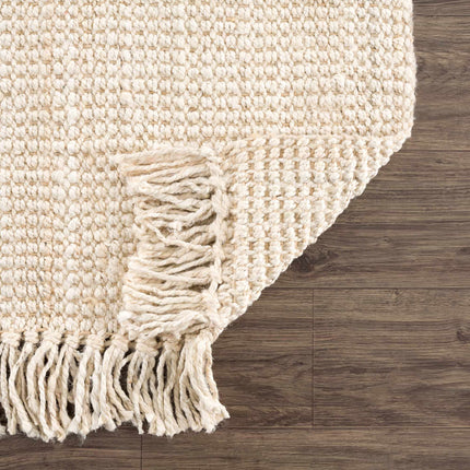 Senneterre Bleached Jute Rug Rugs TriadCommerceInc