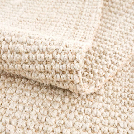 Senneterre Bleached Jute Rug Rugs TriadCommerceInc