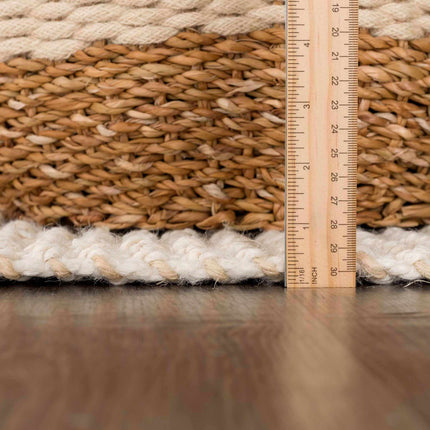 Senneterre Bleached Jute Rug Rugs TriadCommerceInc