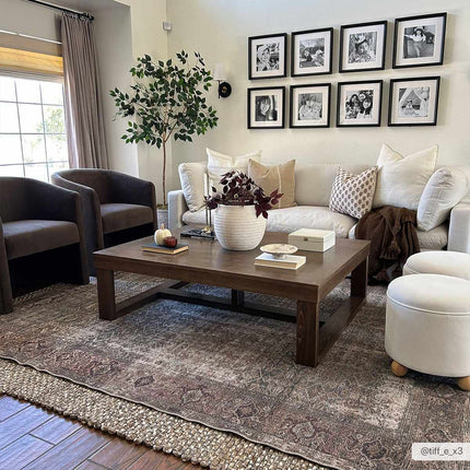 Caspar Hand Woven Natural Jute Rug Rugs TriadCommerceInc
