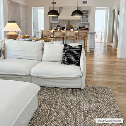 Caspar Hand Woven Natural Jute Rug Rugs TriadCommerceInc
