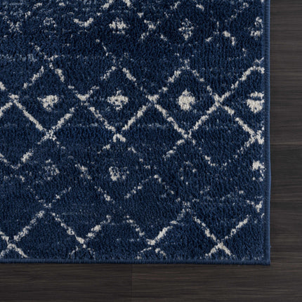 Tigrican Navy 2335 Area Rug Rugs TriadCommerceInc