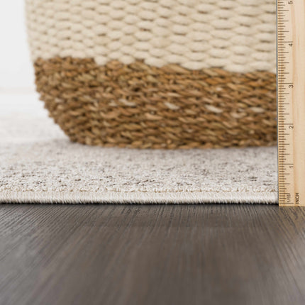 Birdwood Cream & Brown Area Rug Rugs TriadCommerceInc