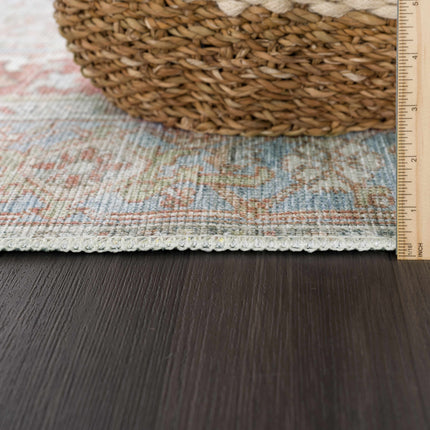 Rust Maayon Washable Rug Rugs TriadCommerceInc