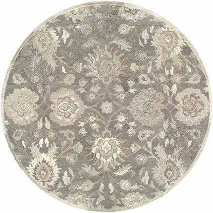 Conesus 1195 Hand Tufted Ivory & Taupe Wool Rug Rugs TriadCommerceInc