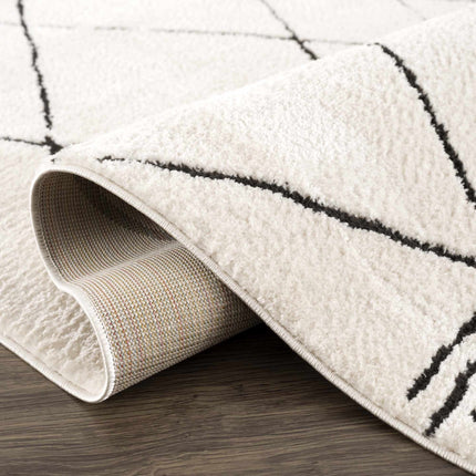 Keone Black & White Area Rug Rugs TriadCommerceInc