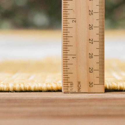 Djugun Yellow Outdoor Rug Rugs TriadCommerceInc