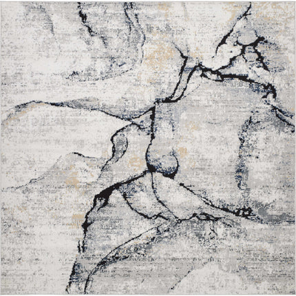 Fremantle Gray Marble Rug Rugs TriadCommerceInc